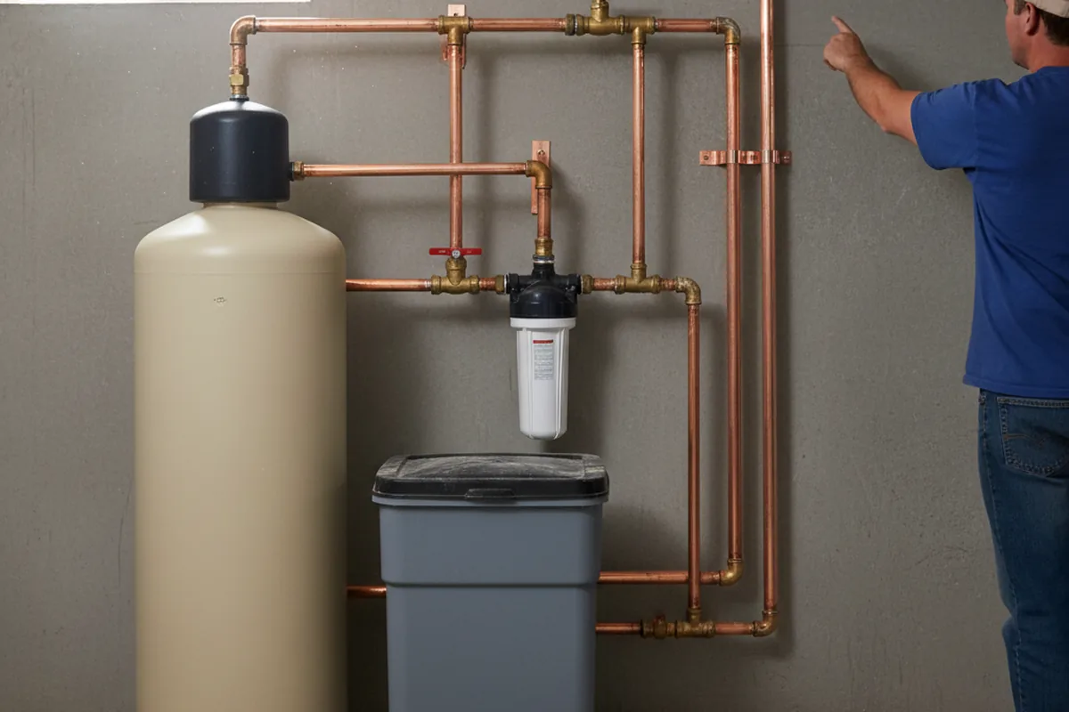 Whole-house water treatment system installed in Maury